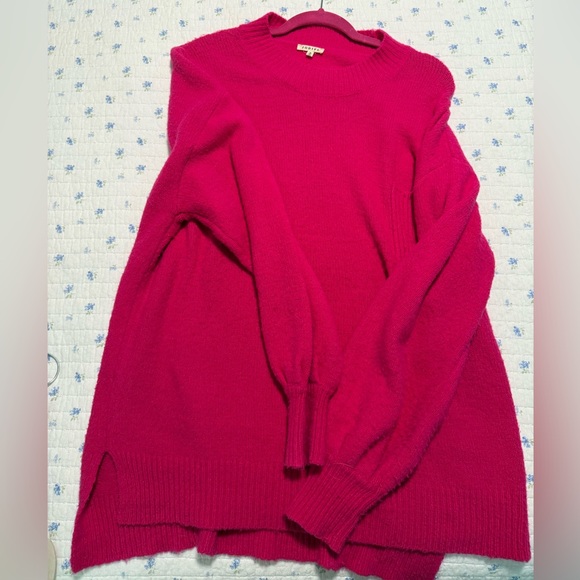 JODIFL Sweaters - Women's oversized Jodifil Hot Pink Sweater size medium